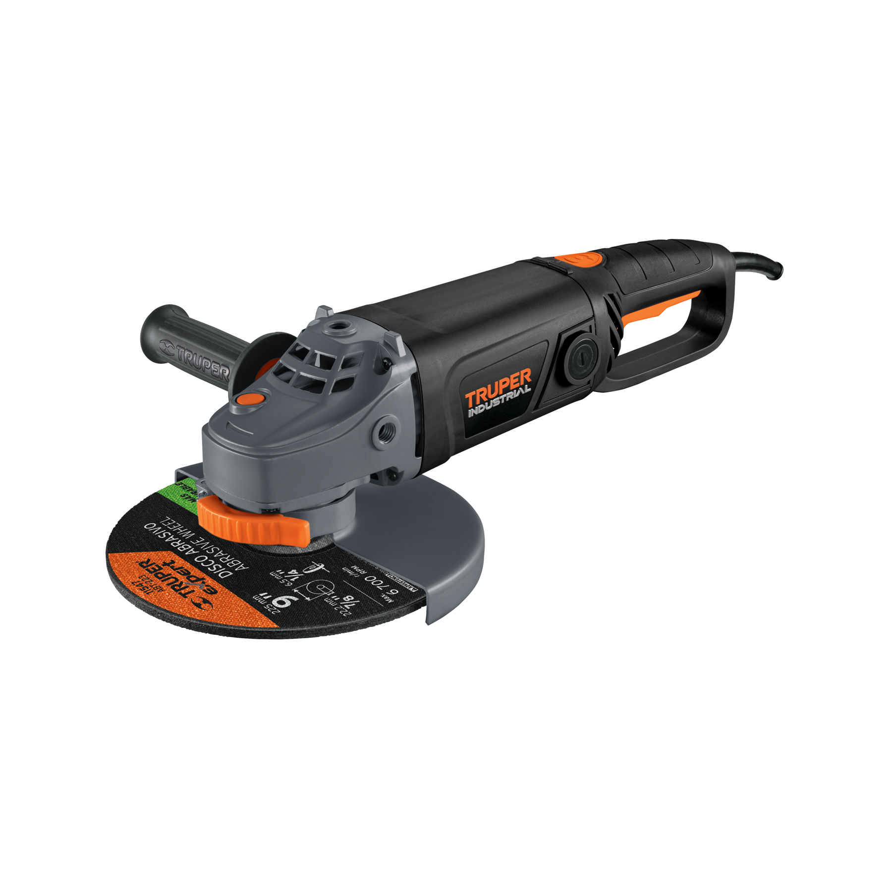 Esmeriladora 9plg industrial 2100w truper (12482)