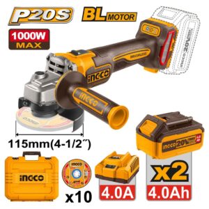 PULIDORA INALAMBRICA INGCO 4-1/2 20V (89540)