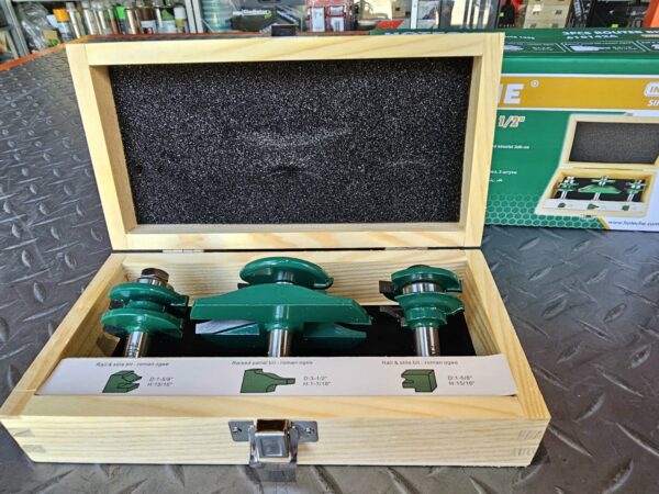 Juego de Brocas Para Tablero HOTECHE para Router 1/2" (88883)