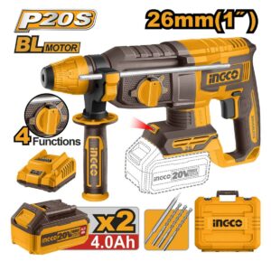 ROTOMARTILLO SDS PLUS INGCO 20V DE 2.5 JOULES (89585)